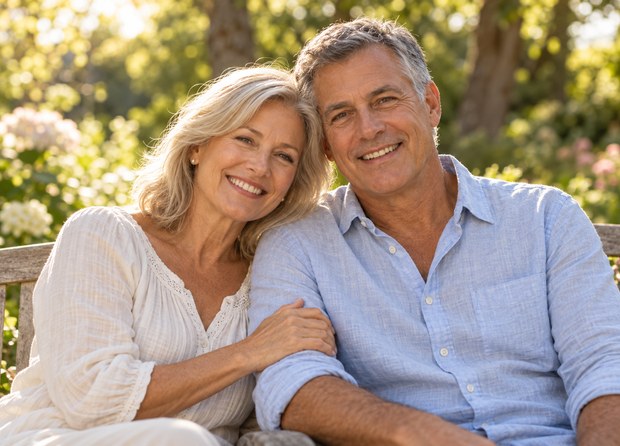 Mature couple